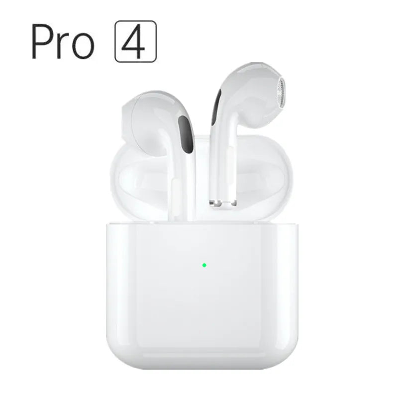 Pro 4 TWS Wireless Headphones Earphone Bluetooth-Compatible 5.3 Waterproof Headset with Mic for Xiaomi Iphone Pro4 Earbuds