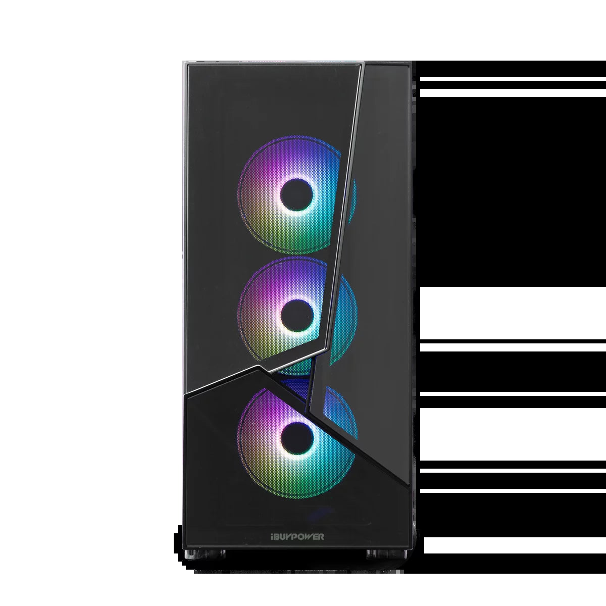 Ibuypwer Gaming Desktop PC - Slatemr 203I, Intel I5 11400F, 8GB DDR4 3000Memory, Geforce GT 1030 2GB, 480GB SSD, RGB - Windows 10 Home 64-Bit